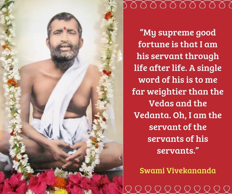 Swami Vivekananda On Ramakrishna