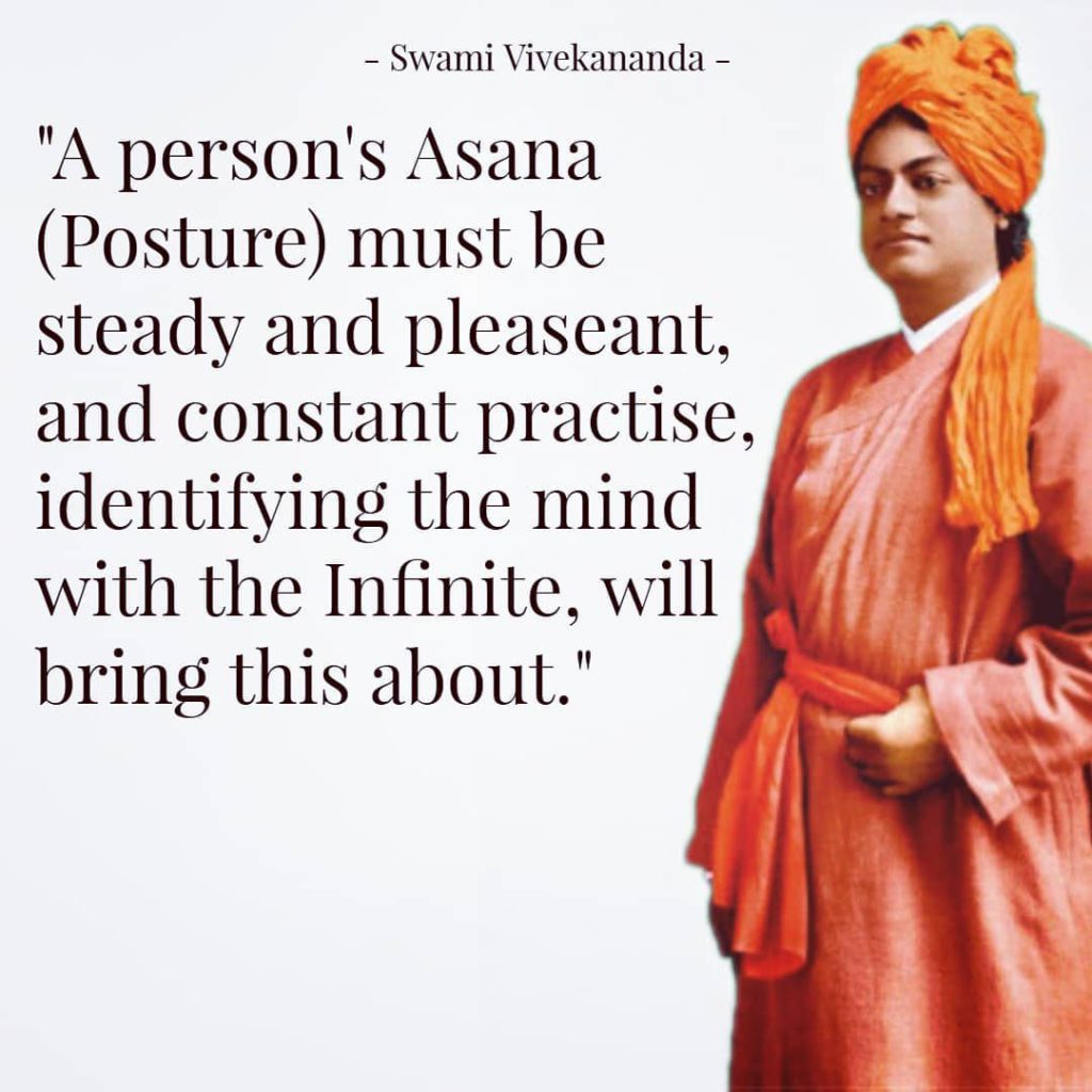 Swami Vivekananda's Quotes On Asana - VivekaVani