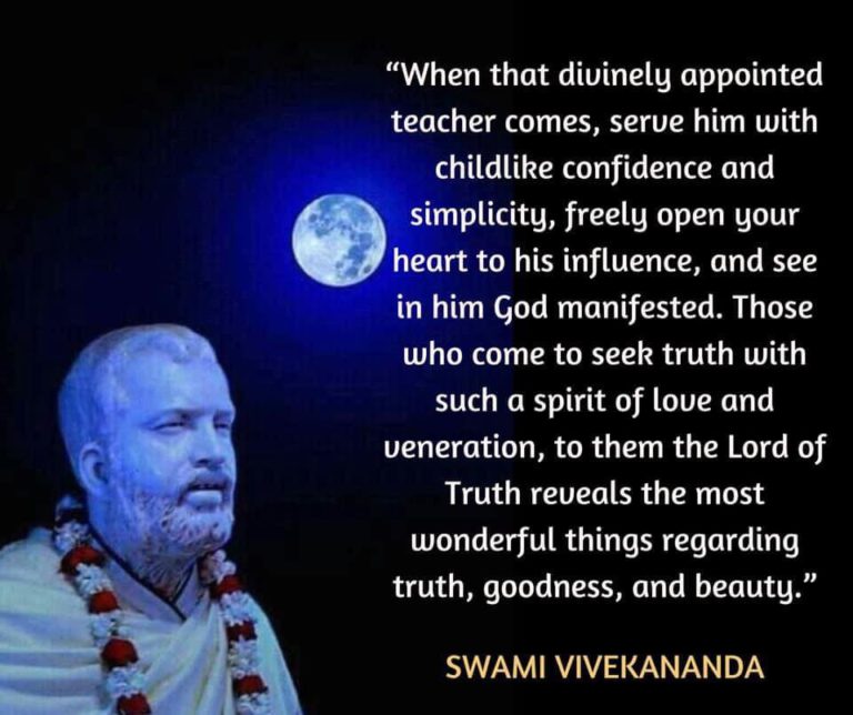 Swami Vivekananda's Quotes On Guru Or Teacher - VivekaVani