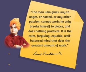 Swami Vivekananda's Quotes On Anger - VivekaVani