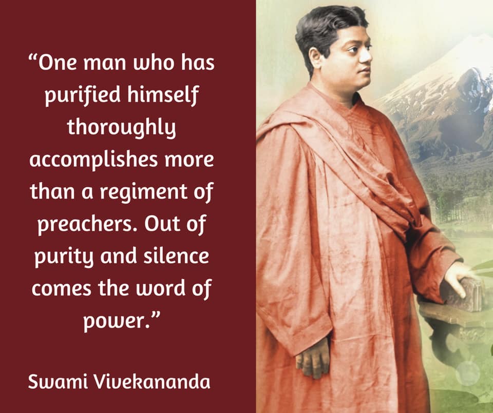 Swami Vivekananda on Purity