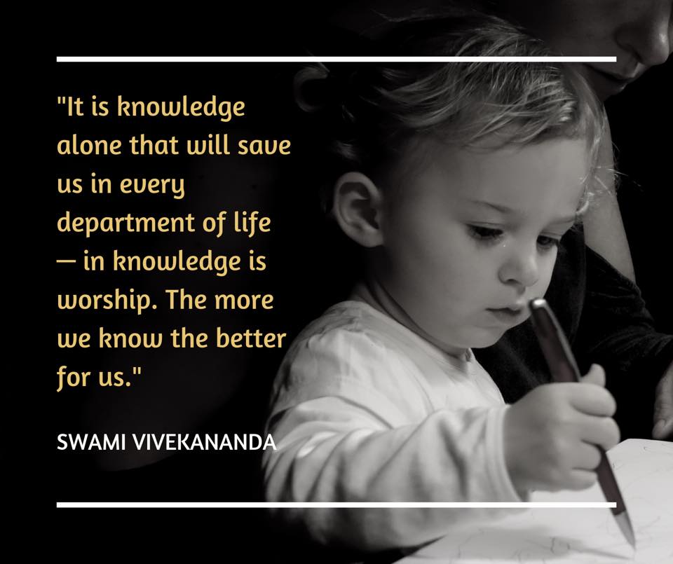 swami vivekanand thoughts on education