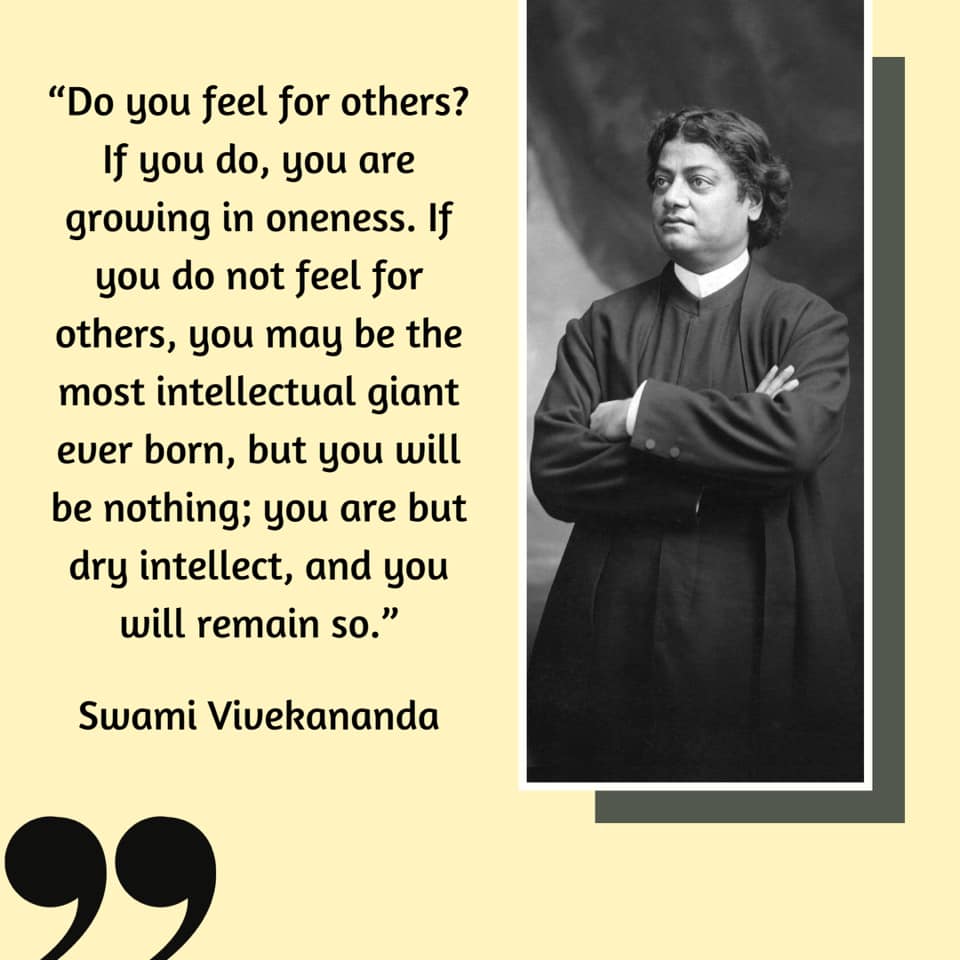 Swami Vivekananda's Quotes On Feeling - VivekaVani