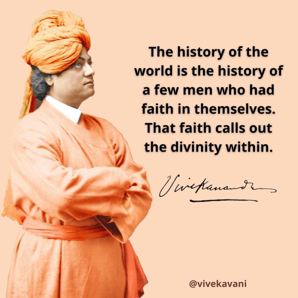 Swami Vivekananda's Quotes On Faith - VivekaVani