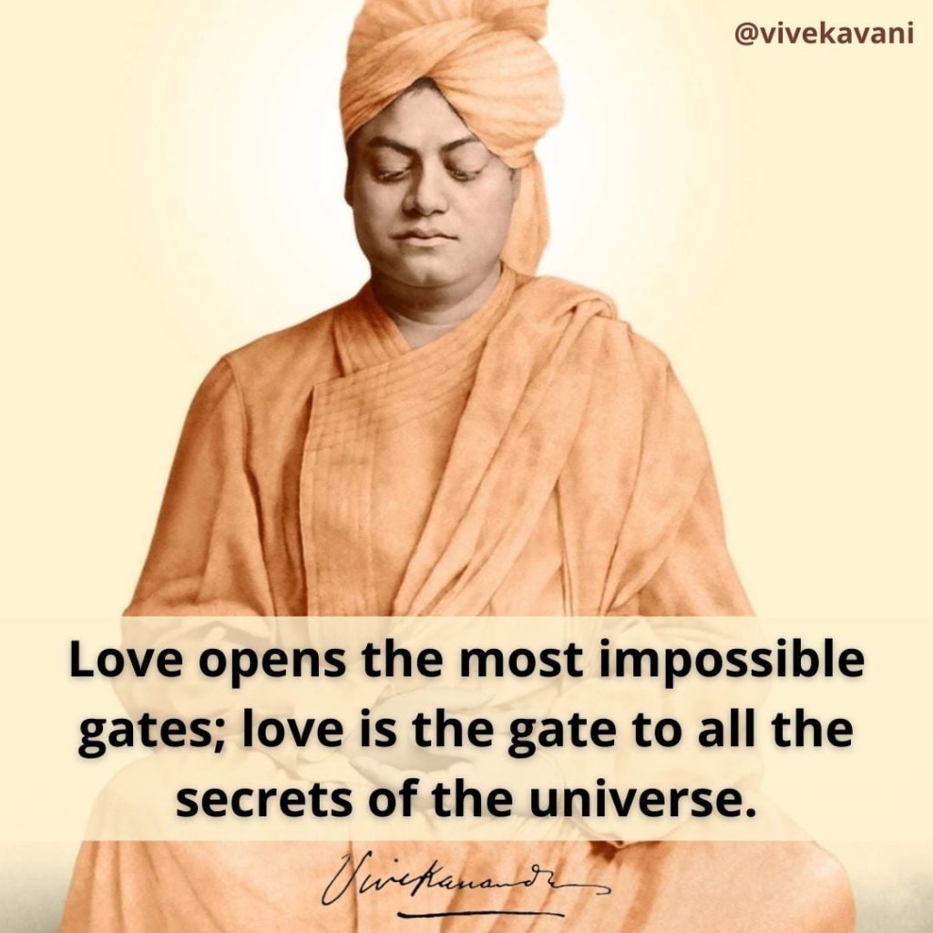 Swami Vivekananda Quotes on Love