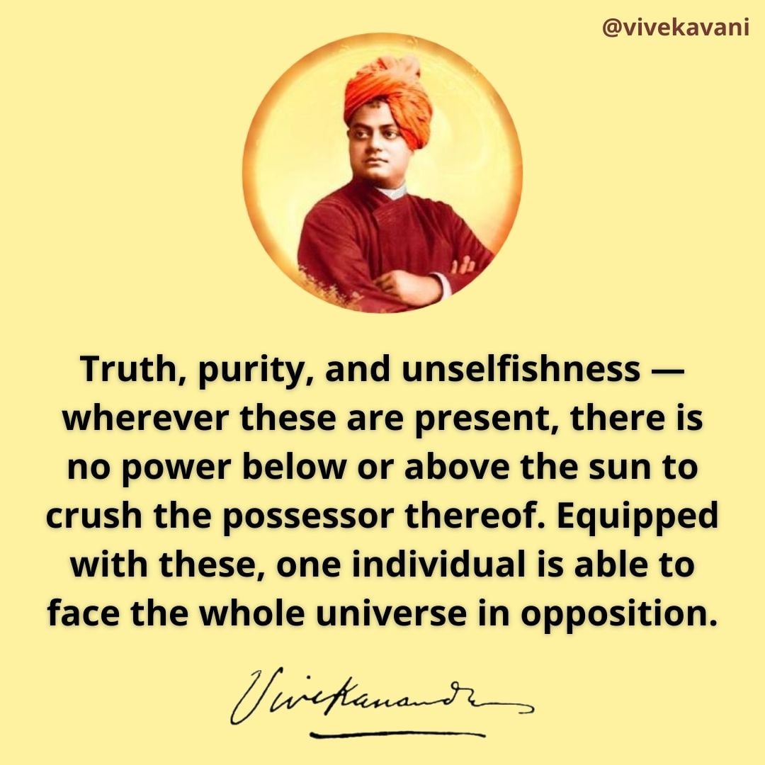 Swami Vivekananda's Quotes On Opposition - VivekaVani