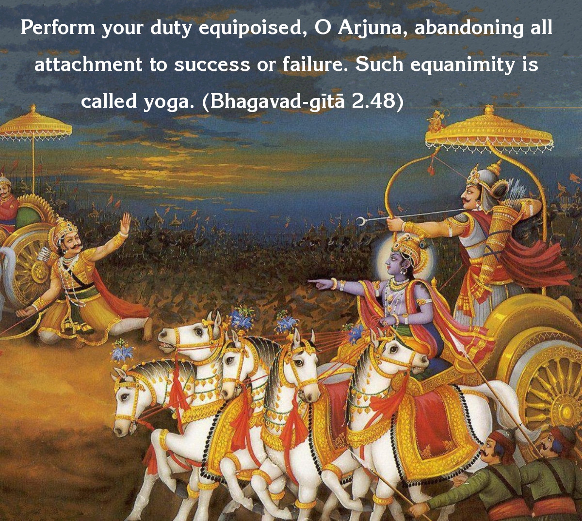 Bhagavad Gita Chapter 2 Verse 48 VivekaVani