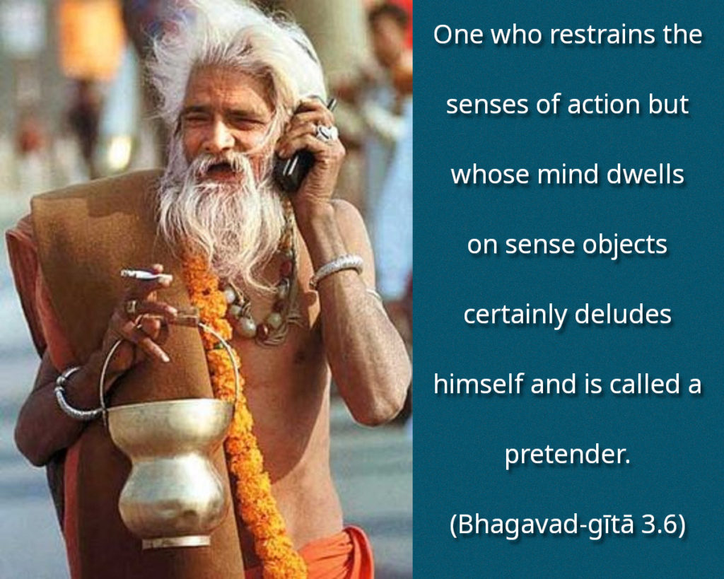 Bhagavad Gita: Chapter 3, Verse 6