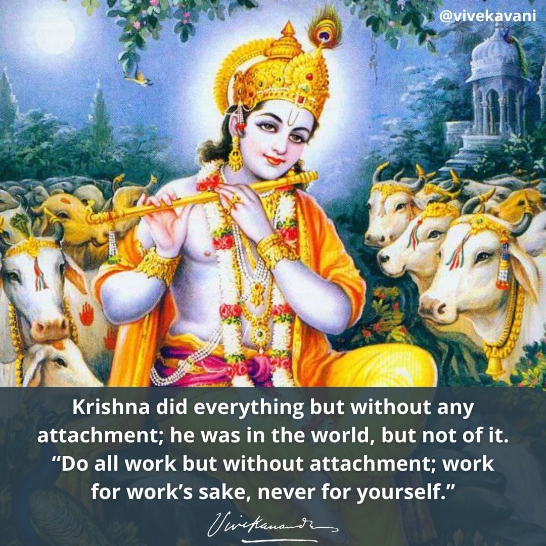 Swami Vivekananda's Quotes On Lord Krishna - VivekaVani