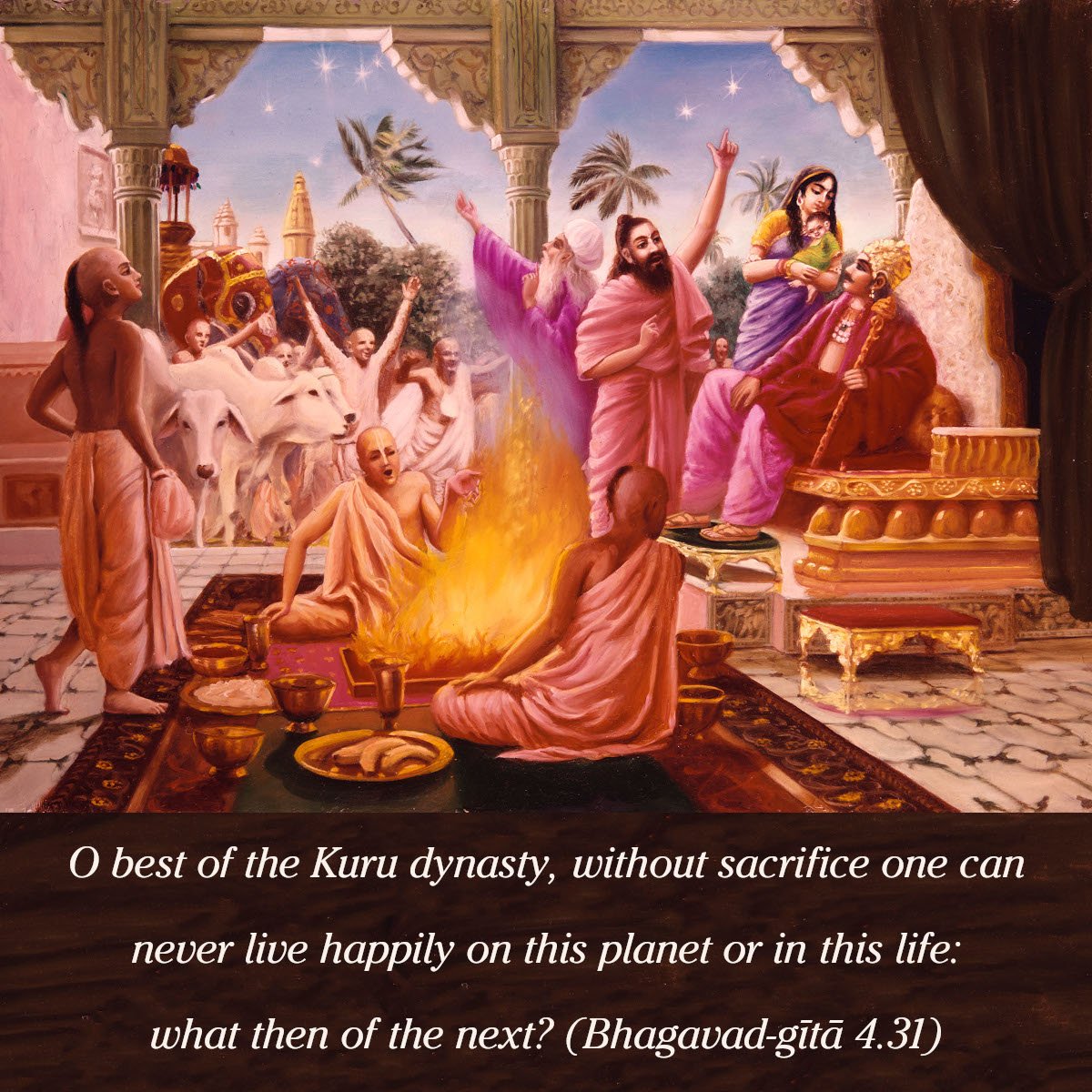 Bhagavad Gita: Chapter 4, Verse 31 - VivekaVani