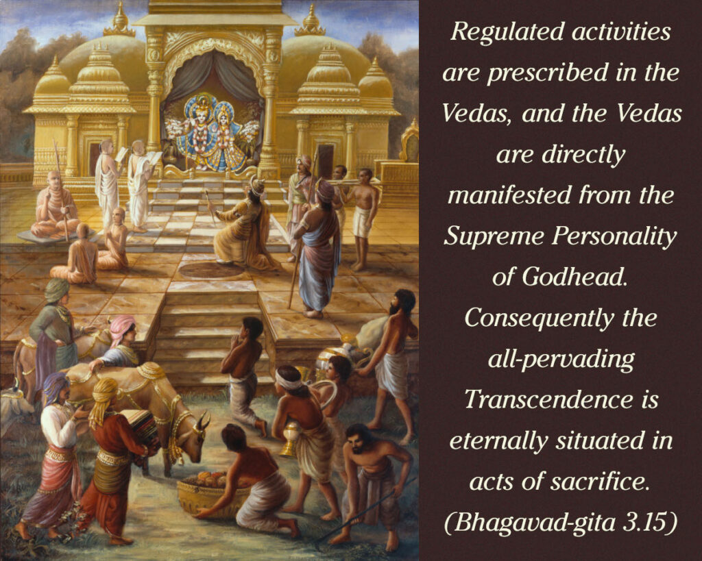 Bhagavad Gita Chapter 3 Verse 15