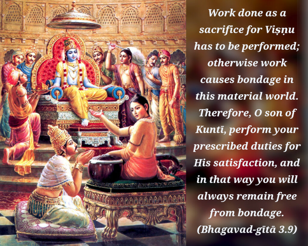 Bhagavad Gita Chapter 3 Verse 9