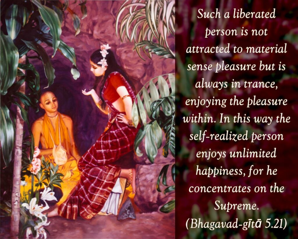 Bhagavad Gita Chapter 5 Verse 21