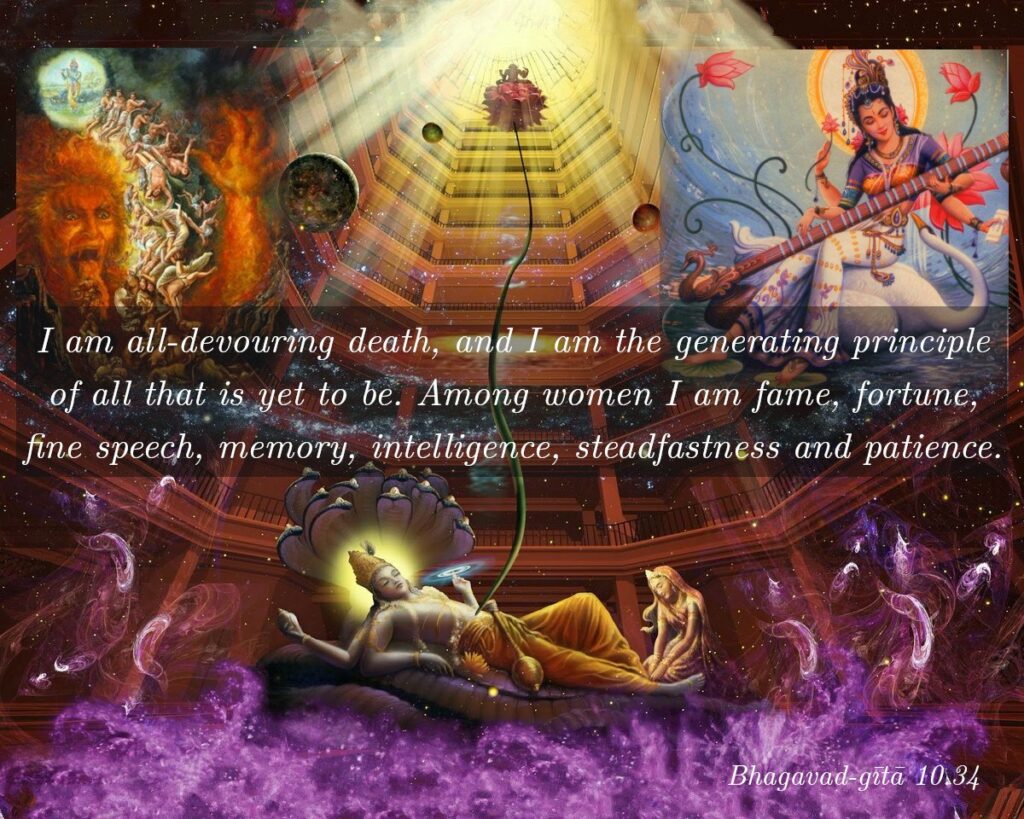 Bhagavad Gita Chapter 10 Verse 34