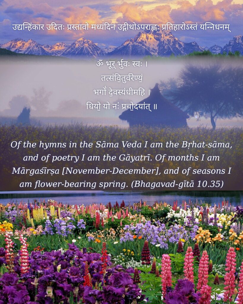 Bhagavad Gita Chapter 10 Verse 35