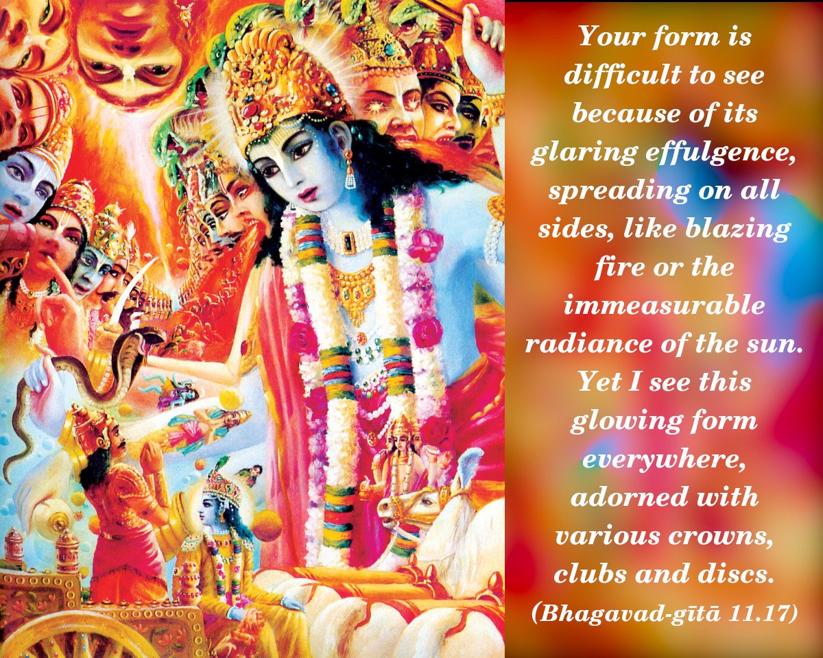 Bhagavad Gita: Chapter 11, Verse 17 - VivekaVani