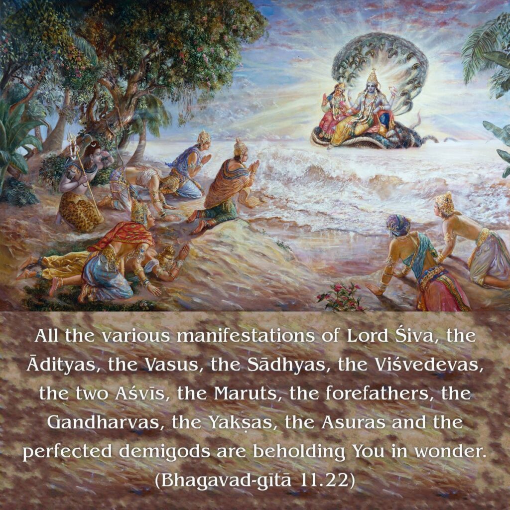 Bhagavad Gita Chapter 11 Verse 22