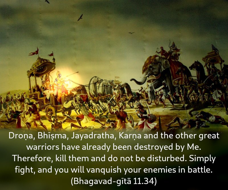 Bhagavad Gita Chapter 11 Verse 34