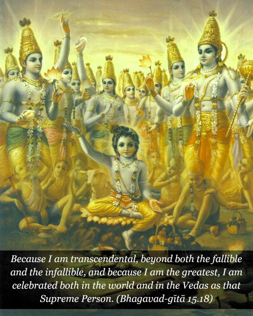 Bhagavad Gita Chapter 15 Verse 18