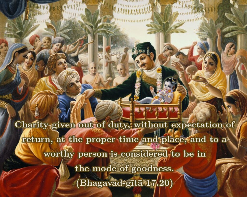 Bhagavad Gita Chapter 17 Verse 20