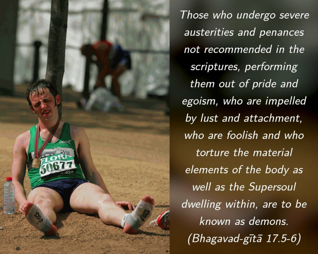 Bhagavad Gita Chapter 17 Verse 5-6