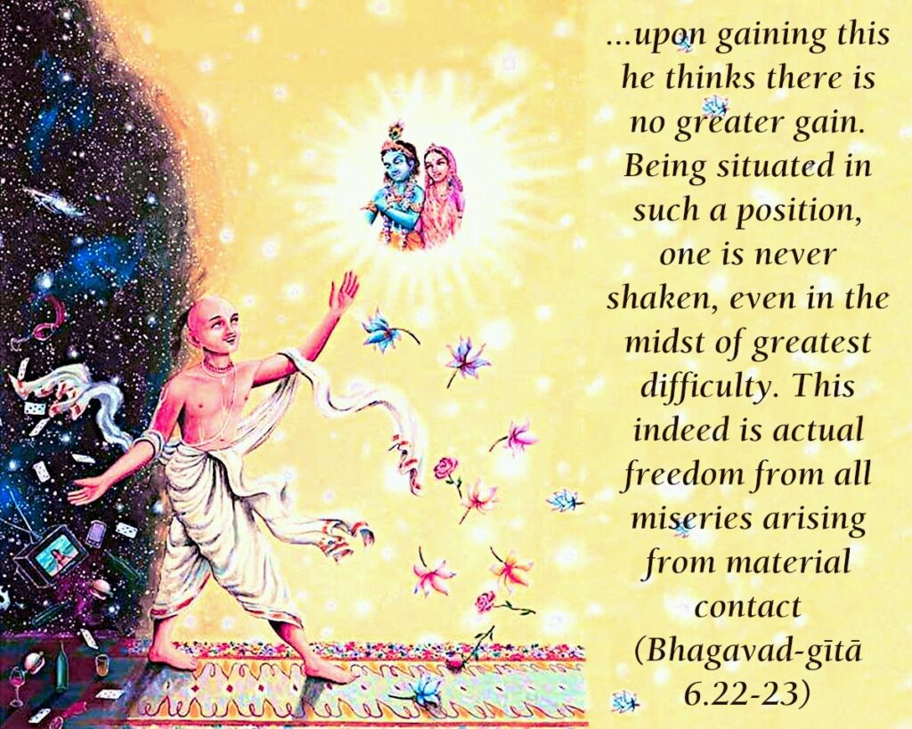 Bhagavad Gita Chapter 6 Verse 22-23