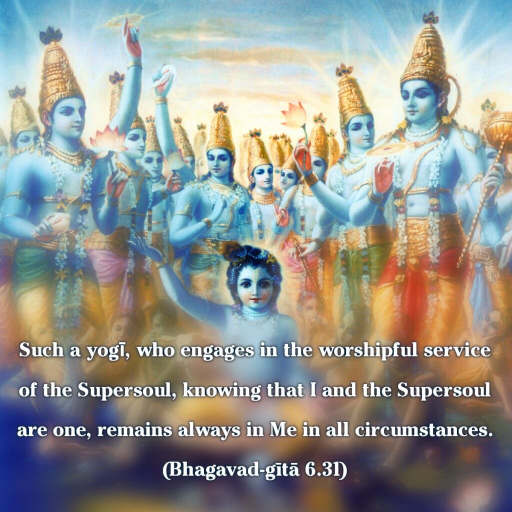 Bhagavad Gita Chapter 6 Verse 31