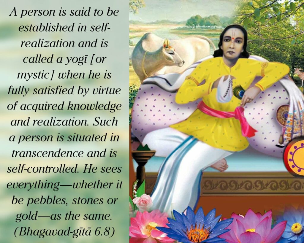 Bhagavad Gita Chapter 6 Verse 8