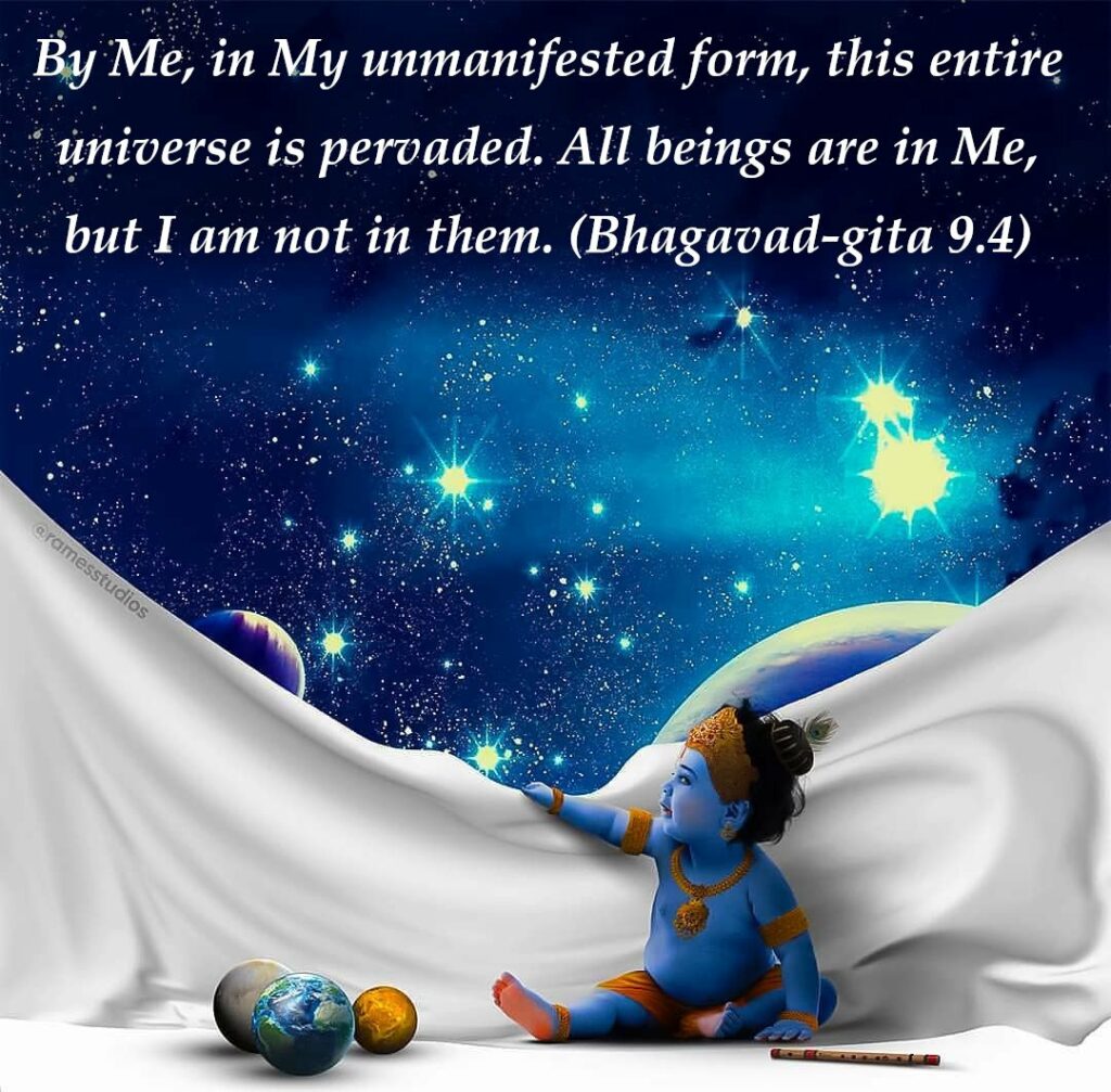 Bhagavad Gita Chapter 9 Verse 4