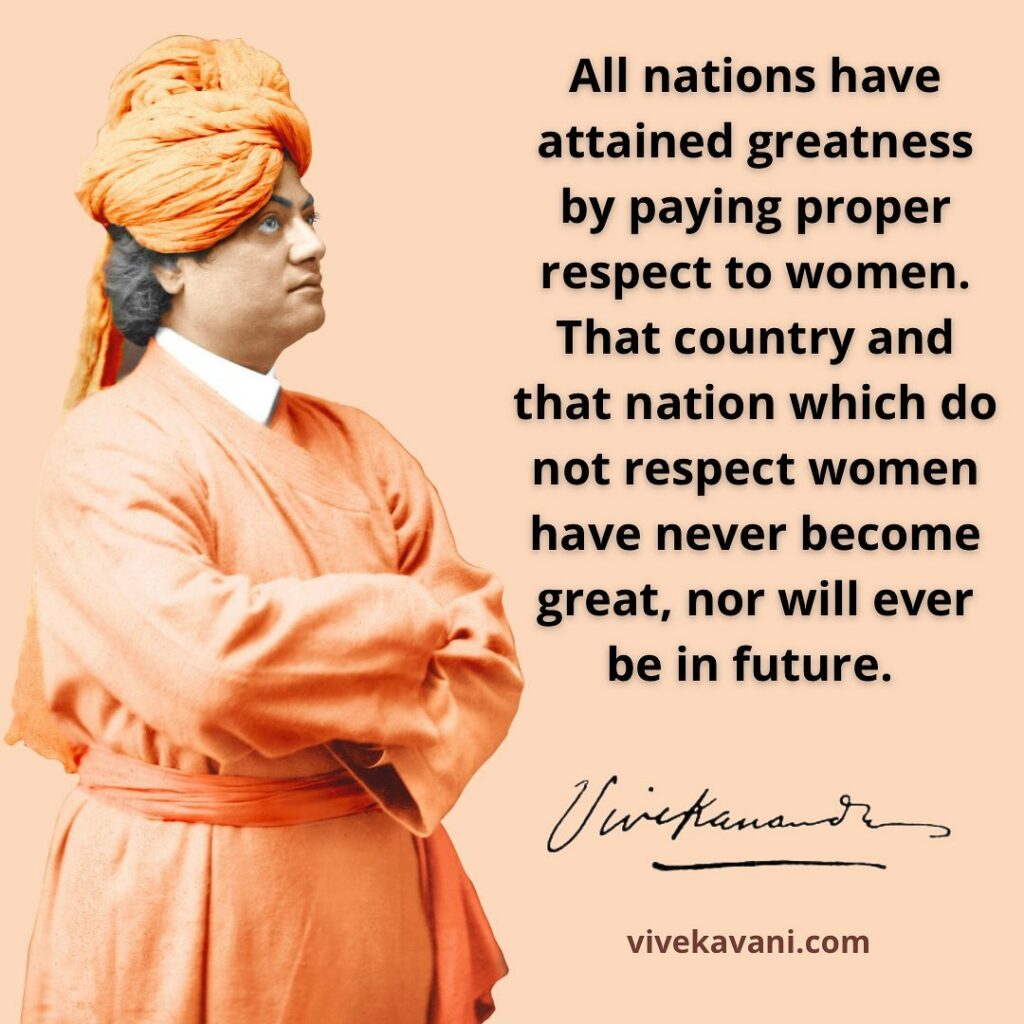 Swami Vivekananda's Quotes On Women And Womanhood