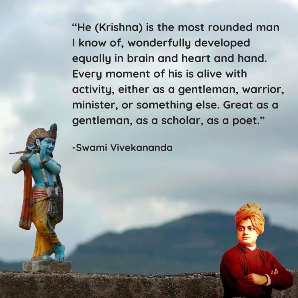 Swami Vivekananda on Sri Krishna