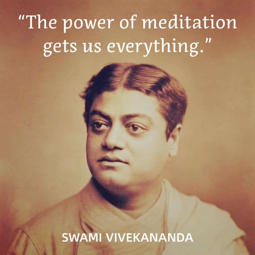 Swami Vivekananda on Meditation