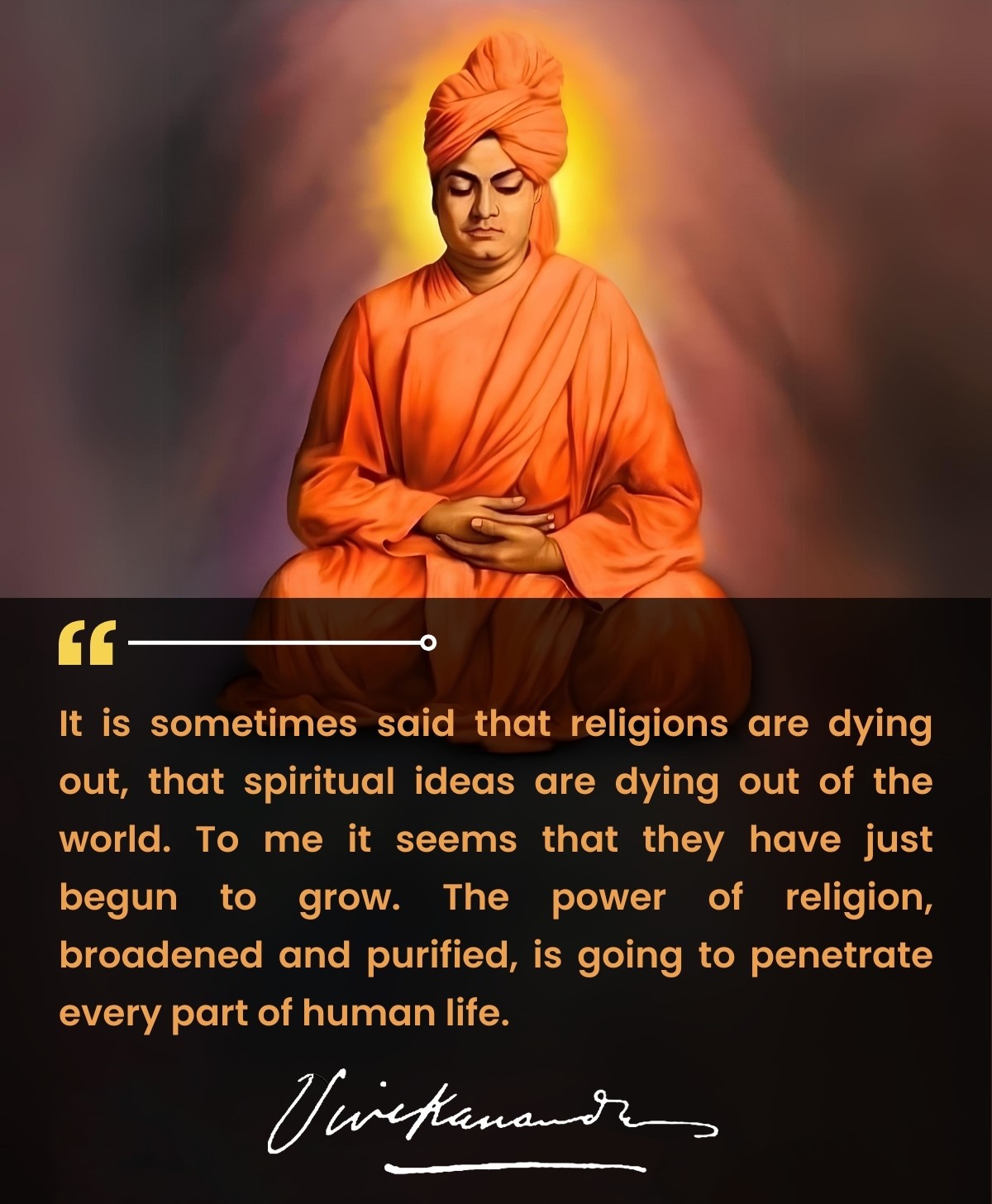 Swami Vivekananda's Quotes On Religion - VivekaVani